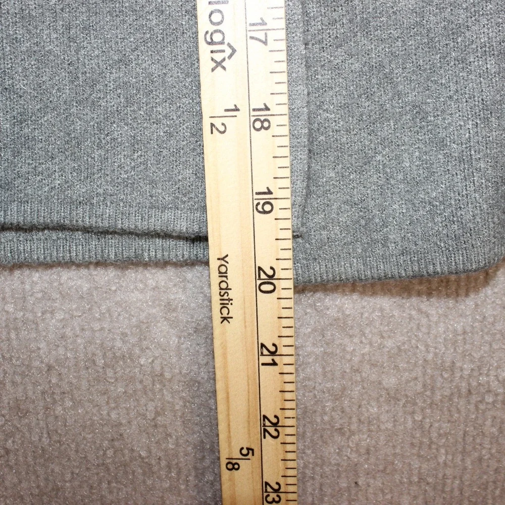 M.K. Maglificio Gray Knit Mock Neck Toggle Poncho Sweater Made in Italy Style